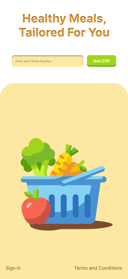 Work in progress UI of Fitkhao